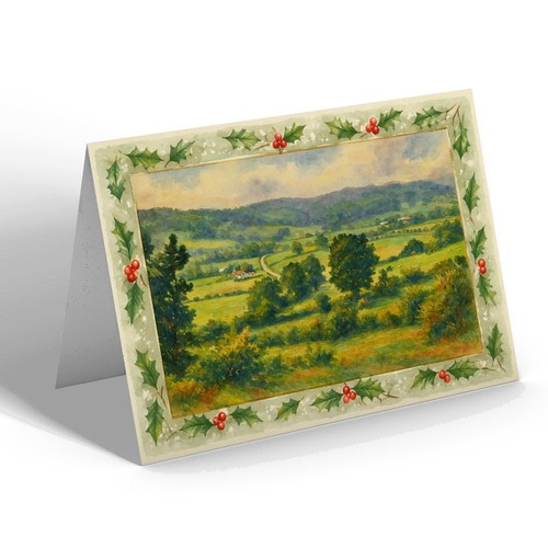 Xmas notelet newbridge - notelet,