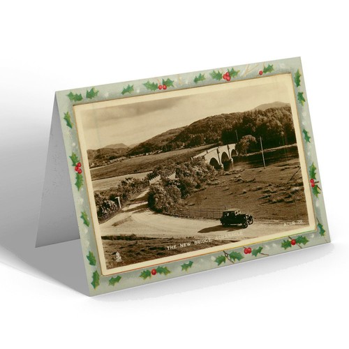 Xmas notelet vintage - xmas,