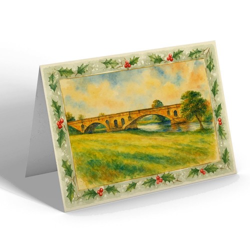 Xmas notelet the - -, bridge