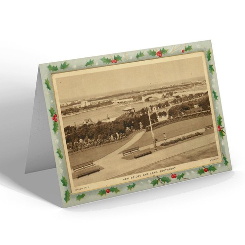 Xmas notelet vintage - notelet,