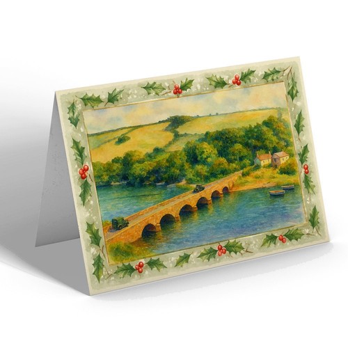 Xmas notelet the - notelet, new
