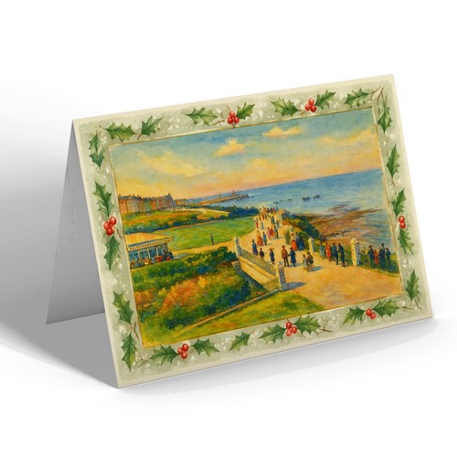 Christmas card new bridge - christmas,