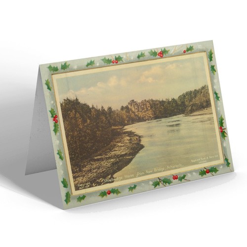 Christmas card vintage - christmas,
